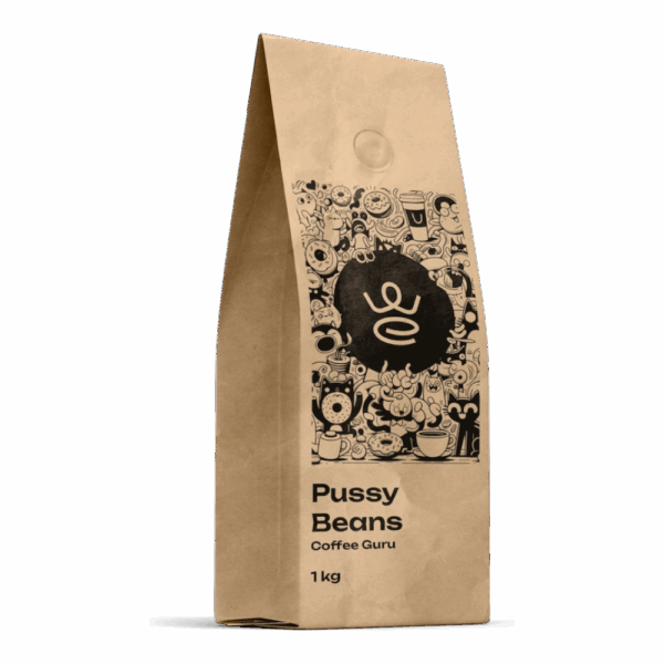 Kafijas pupiņas Pussy Beans 1kg.